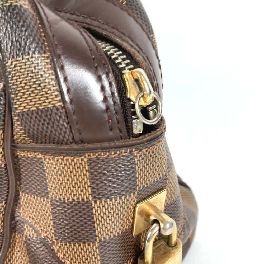 LOUIS VUITTON Brown Damier Canvas Boston Bag - Picture 7 of 12